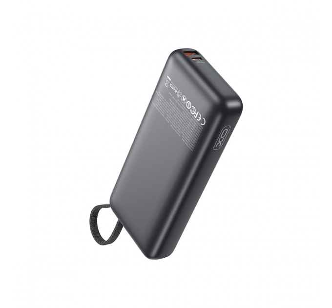 XO Універсальна мобільна батарея XO PR268 PD 22.5W QC 3.0 20000mAh Grey