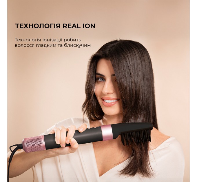 Cecotec Стайлер Cecotec Bamba CeramicCare 8in1 AirGlam Black (CCTC-03464)