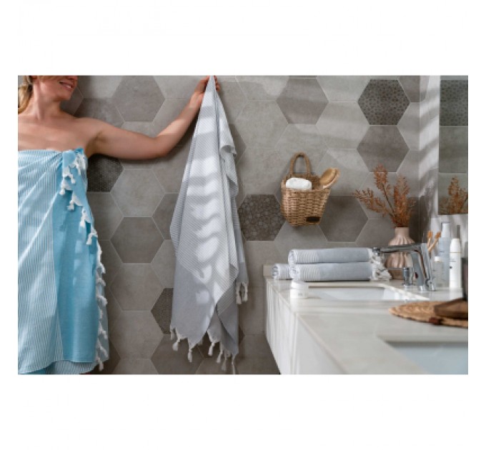 Ardesto Рушник Ardesto SPA 90х180см 100% бавовна, сірий (ART2690GR)