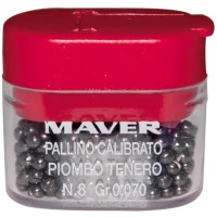 Грузило Maver набір Pallini Supercalibrati Teneri 6/0 (1.057g) (1300.36.12)