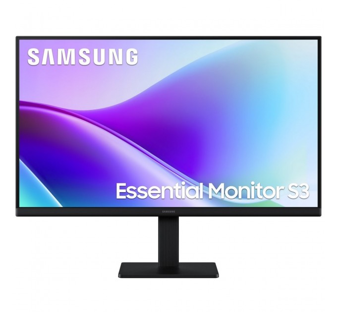 Samsung Монiтор Samsung 24" Essential S3 LS24F320 (LS24F320GAIXCI) IPS Black 120Hz