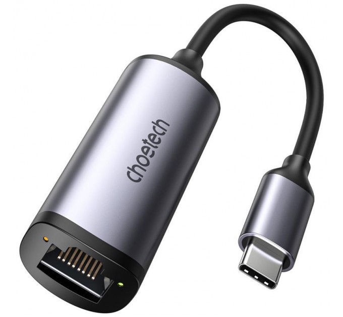 Мережевий адаптер Choetech HUB-R02 USB-C to RJ45 2.5Gbps