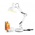 Євросвітло Настільна лампа Євросвітло Ridy-027 E27 біла