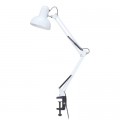 Євросвітло Настільна лампа Євросвітло Ridy-027 E27 зі струбциною біла