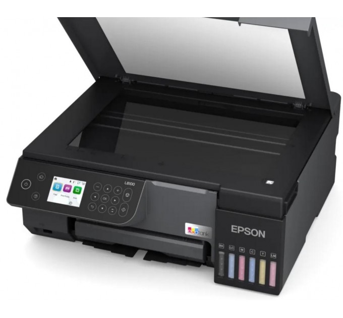 Epson Багатофункціональний пристрій А4 кол. Epson EcoTank L8100 Wi-Fi (C11CK94401)