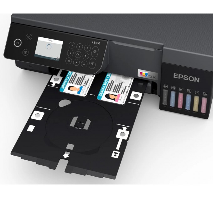 Epson Багатофункціональний пристрій А4 кол. Epson EcoTank L8100 Wi-Fi (C11CK94401)