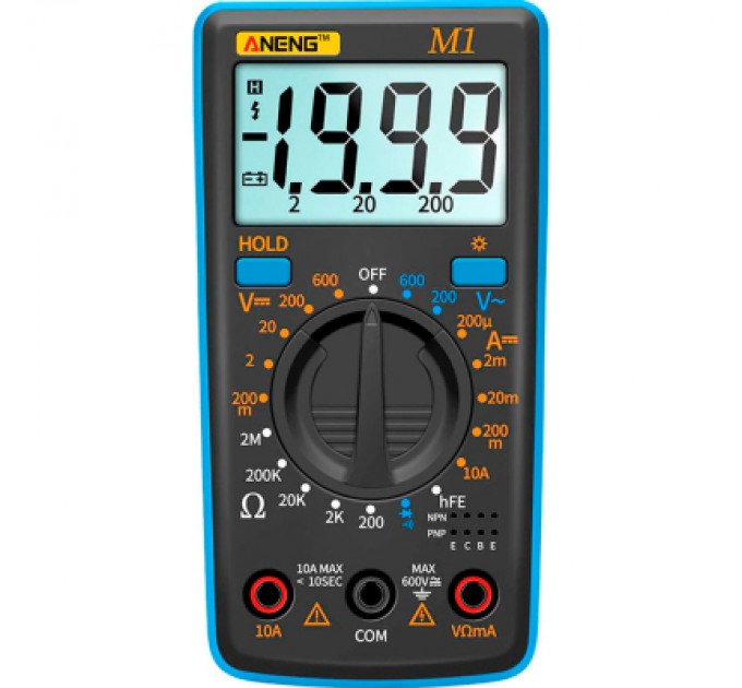 ANENG Цифровий мультиметр ANENG AN-M1, V, A, R (AN-M1)