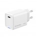 ColorWay Зарядний пристрій ColorWay GaN Mini 65W PD Port PPS USB-C white (CW-CHS049PD-WT)