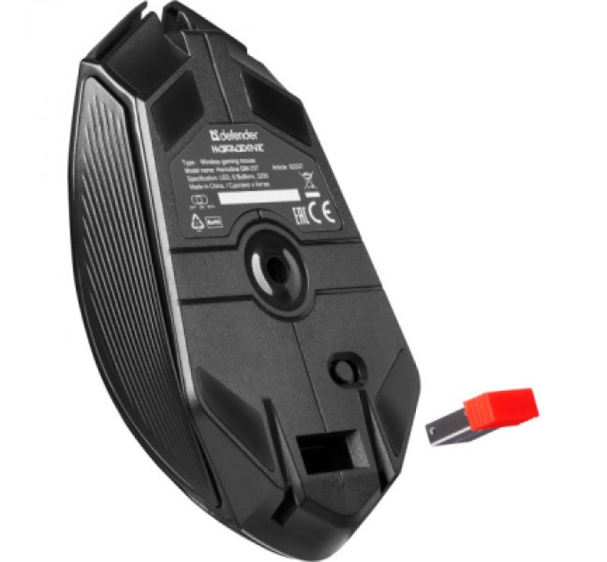 Defender Мишка Defender Horrodine GM-237 LED Wireless Black (52237)