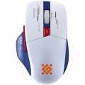 Defender Мишка Defender Tisa GM-126 LED Wireless/Bluetooth White/Blue (52126)