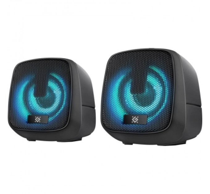 Defender Акустична система Defender J2 LED USB Black (65962)