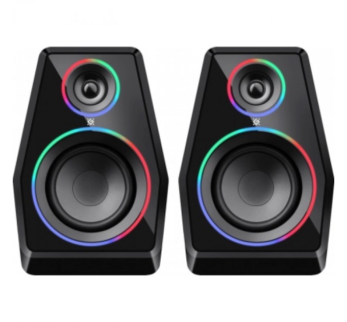 Defender Акустична система Defender Solar 10 LED Bluetooth USB Black (65940)