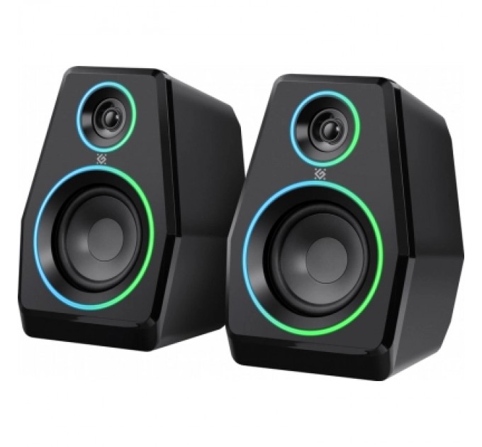 Defender Акустична система Defender Solar 10 LED Bluetooth USB Black (65940)