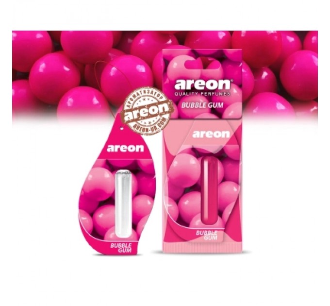 Areon Ароматизатор для автомобіля Areon Bubble Gum 5 мл (77130)