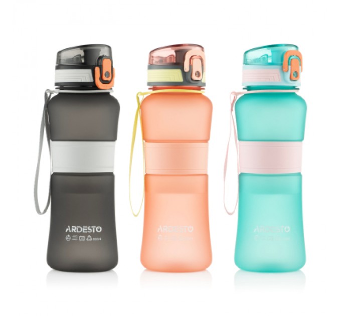Ardesto Пляшка для води Ardesto Balance 650мл червоний (AR2265BR)