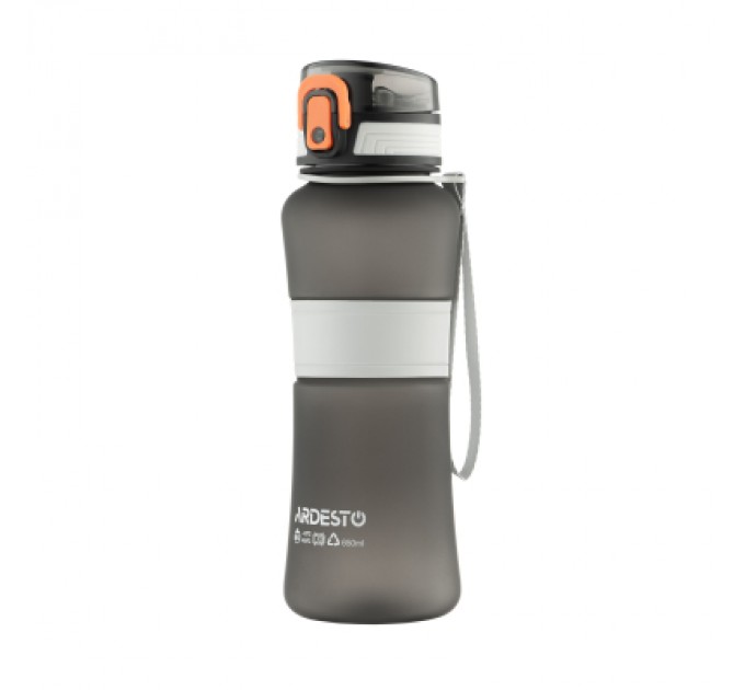 Ardesto Пляшка для води Ardesto Balance 650мл чорний (AR2265BL)