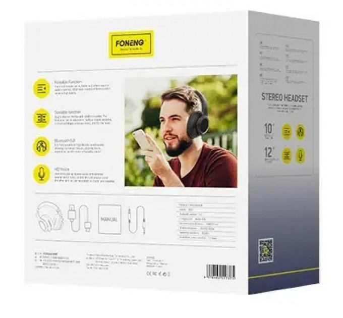 Foneng Bluetooth-гарнітура Foneng BL50 Bluetooth Headset (BL50-BH)