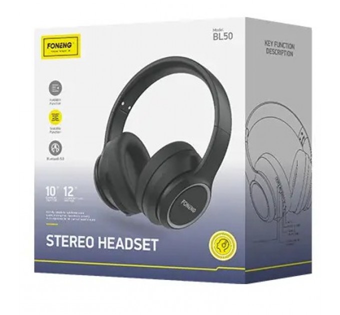 Foneng Bluetooth-гарнітура Foneng BL50 Bluetooth Headset (BL50-BH)