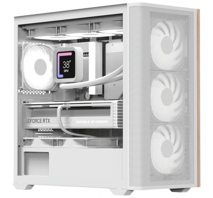 AeroCool Корпус AeroCool D301A-G-WT-v2 (ACCS-DS03043.21) White без БЖ