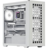 Корпус AeroCool D502A-G-WT-v1 (ACCM-DS02043.21) White без БЖ