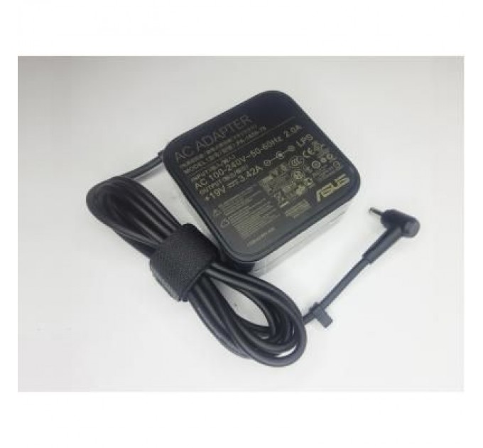 ASUS Блок живлення до ноутбуку ASUS 65W 19V 3.42A разъем 4.0/1.35 кардр. под кабель (ADP-65GD)