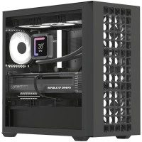 Корпус AeroCool D302A-G-BK-v1 (ACCS-DS04043.11) Black без БЖ