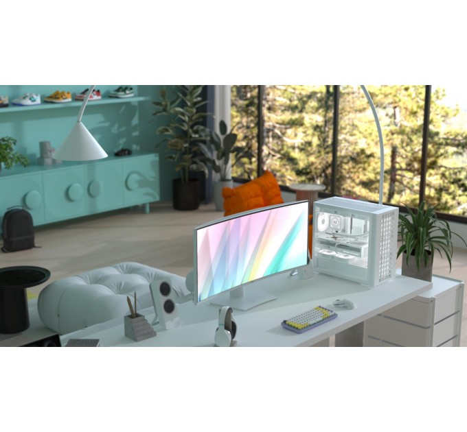 AeroCool Корпус AeroCool D302A-G-WT-v1 (ACCS-DS04043.21) White без БЖ