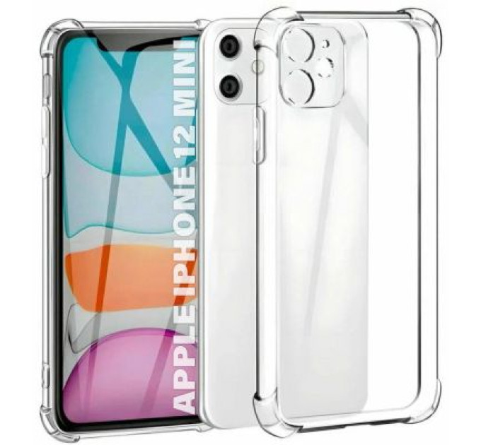 BeCover Чохол до мобільного телефона BeCover Anti-Shock Apple iPhone 12 Mini Clear (705438)