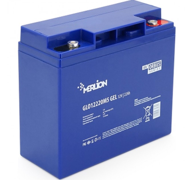 Merlion Батарея до ДБЖ Merlion GLO 12V 22Ah (GLO12220M5 GEL)