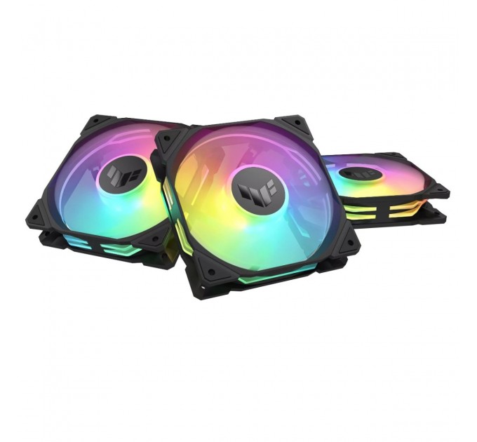 ASUS Вентилятор Asus TUF Gaming TR120 ARGB Reverse Triple Pack Black (90DA00D0-B09020)