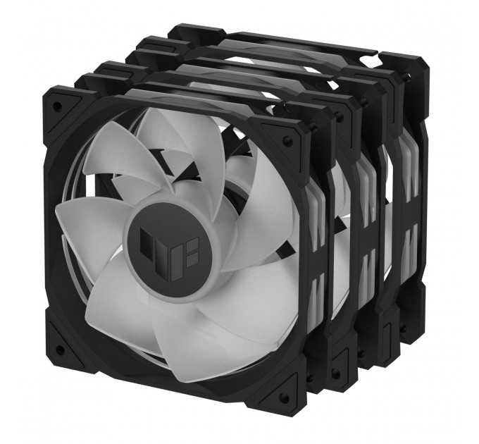 ASUS Вентилятор Asus TUF Gaming TR120 ARGB Reverse Triple Pack Black (90DA00D0-B09020)