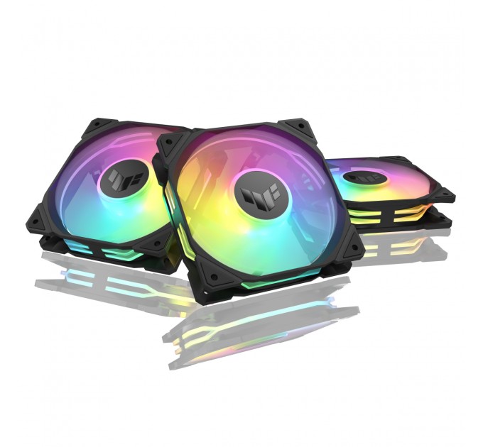 ASUS Вентилятор Asus TUF Gaming TR120 ARGB Reverse Triple Pack Black (90DA00D0-B09020)