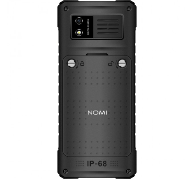 Nomi Мобільний телефон Nomi i2420 Black Grey