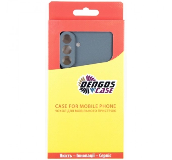 Dengos Чохол до мобільного телефона Dengos Kit Samsung Galaxy A56 Carbon + glass (Grey) (DG-KM-138)