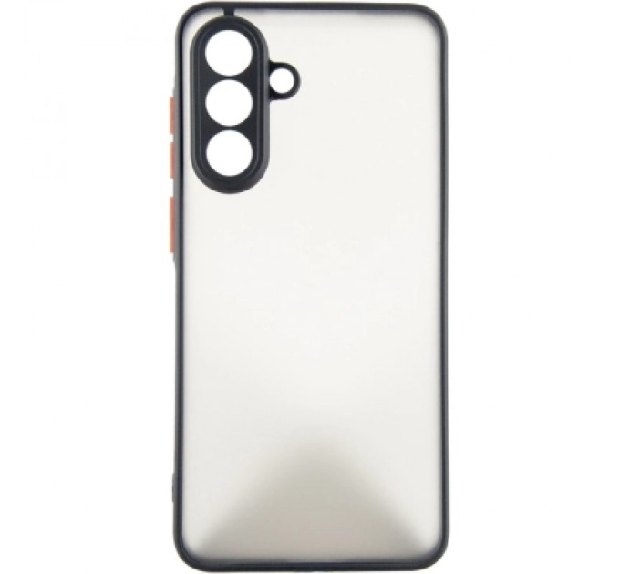 Dengos Чохол до мобільного телефона Dengos Kit Samsung Galaxy A56 Matte + glass (Black) (DG-KM-141)