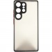Чохол до мобільного телефона Dengos Kit Samsung Galaxy S25 Ultra Matte + glass (Black) (DG-KM-144)