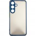 Чохол до мобільного телефона Dengos Kit Samsung Galaxy S25 Matte + glass (Blue) (DG-KM-142)