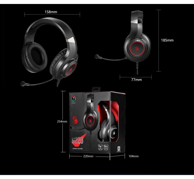 A4Tech Гарнітура A4Tech Bloody G220 Black