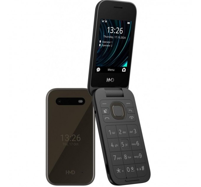 HMD Мобільний телефон HMD 2660 Flip Black