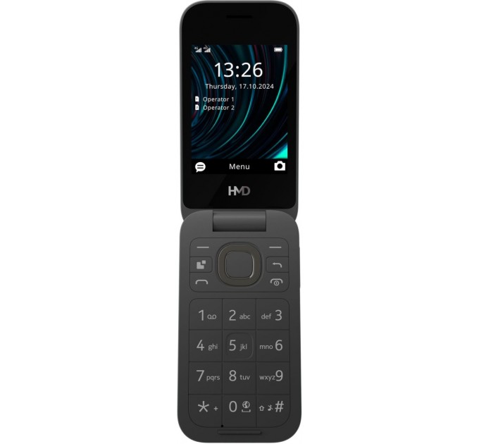 HMD Мобільний телефон HMD 2660 Flip Black