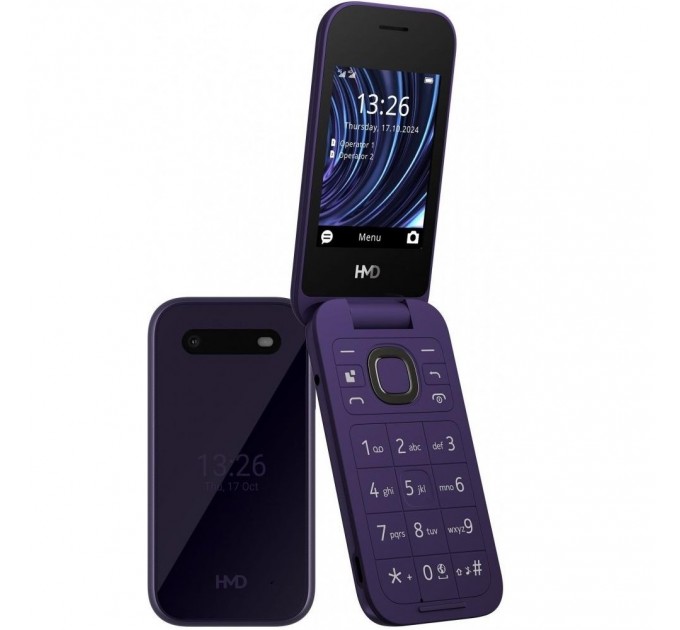 HMD Мобільний телефон HMD 2660 Flip Violet