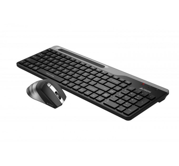 A4Tech Комплект (клавіатура, мишка) бездротовий A4Tech FB2535CS Smoky Grey