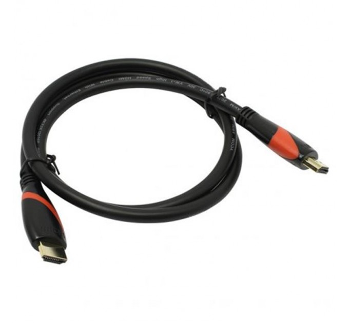 Кабель VCOM (CG525-R-1.0), HDMI-HDMI, v1.4, 1м, чорний