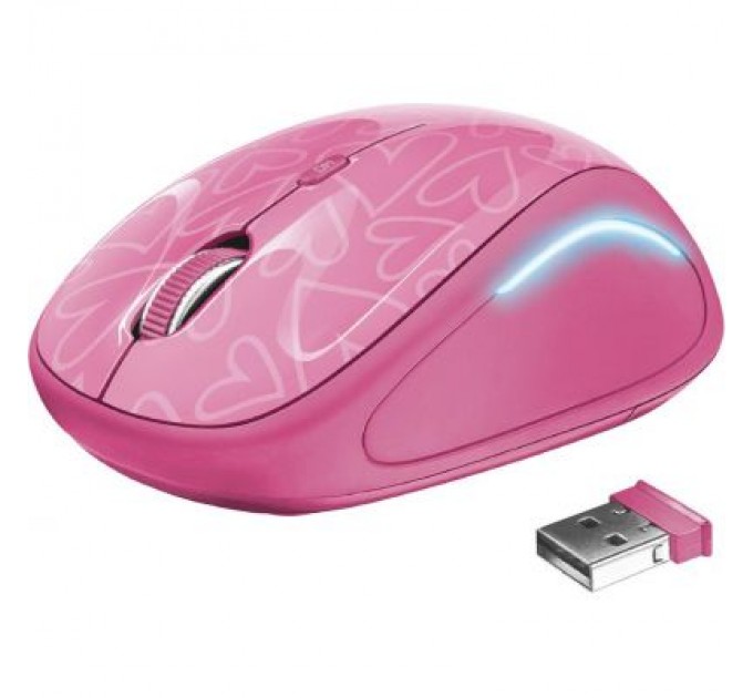 Trust Мишка Trust Yvi FX pink (22336)