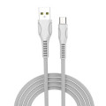 ColorWay Дата кабель USB 2.0 AM to Micro 5P 1.0m line-drawing white ColorWay (CW-CBUM028-WH)