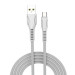 ColorWay Дата кабель USB 2.0 AM to Micro 5P 1.0m line-drawing white ColorWay (CW-CBUM028-WH)