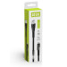 ColorWay Дата кабель USB 2.0 AM to Micro 5P 1.0m zinc alloy + led black ColorWay (CW-CBUM035-BK)