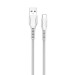 ColorWay Дата кабель USB 2.0 AM to Type-C 1.0m line-drawing white ColorWay (CW-CBUC029-WH)