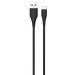 ColorWay Дата кабель USB 2.0 AM to Type-C 1.0m black ColorWay (CW-CBUC026-BK)