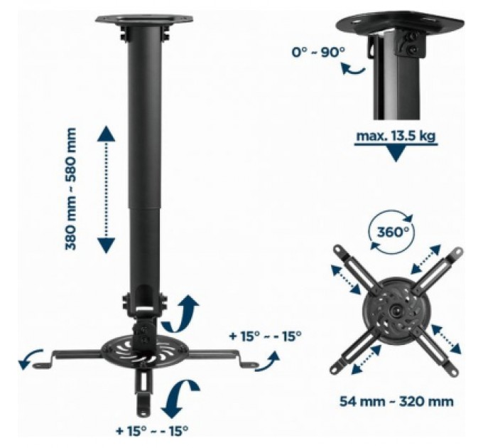 Кронштейн Gembird CM-B-01